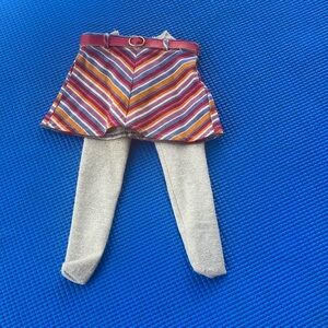 American girl, doll skirt and leggings